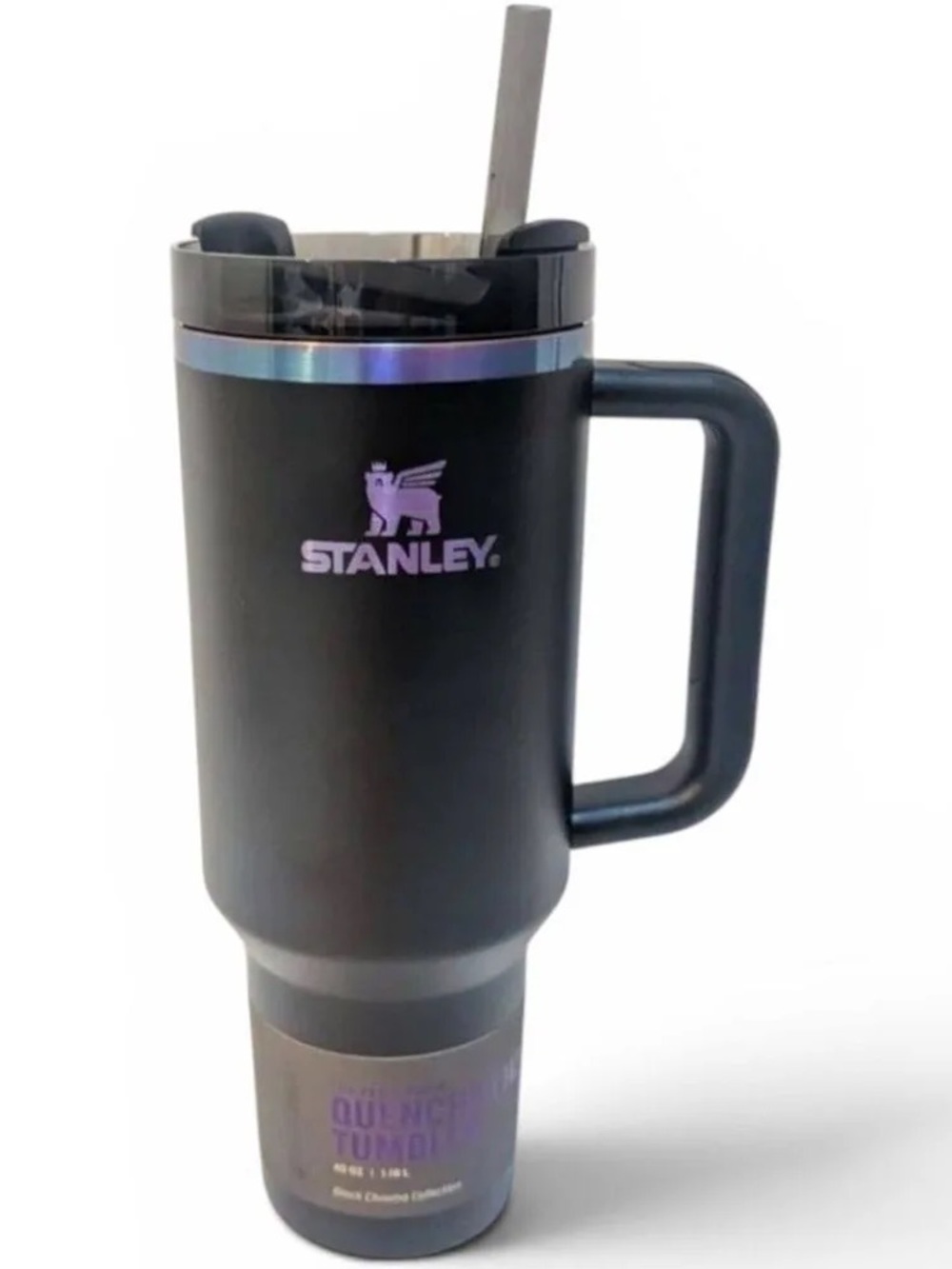 Stanley Quencher H2.0 FlowState Black Chroma Tumbler | 30 Oz - Picture 4 of 4